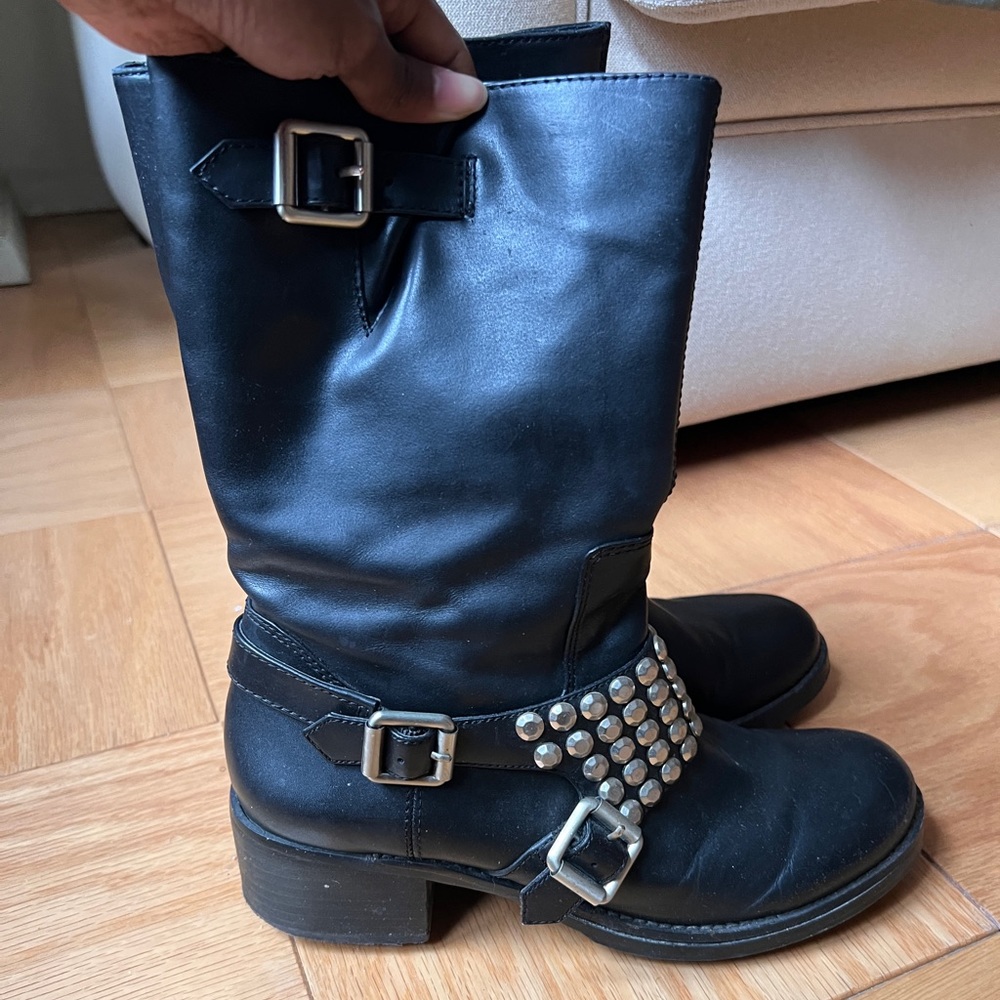 Y2K Era Black Boots